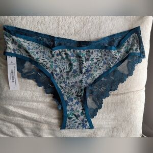 Adore Me Floral Lace Panties Size Small New